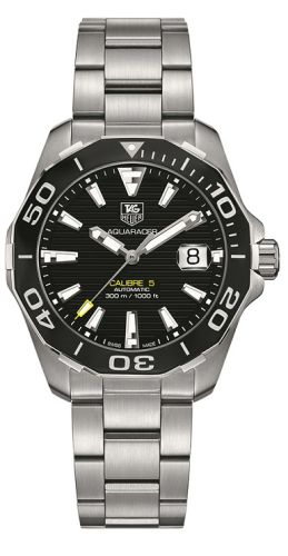 TAG Heuer Aquaracer 300M Calibre 5 41 Stainless Steel / Black / Bracelet